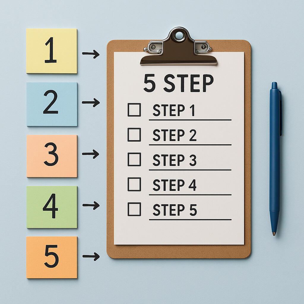 Five step action roadmap Five step action roadmap